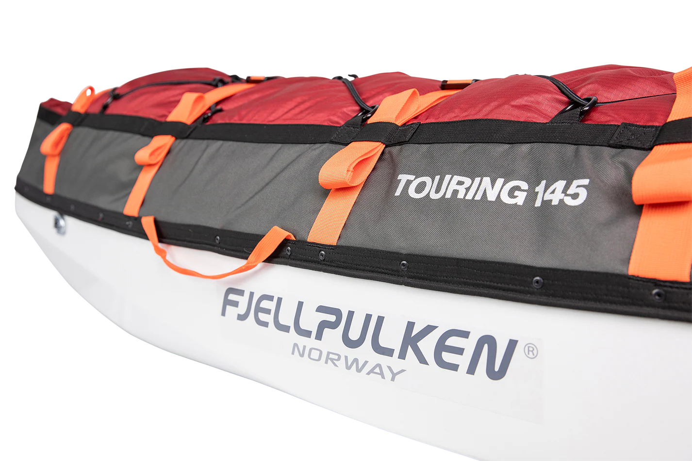 Custom order: Fjellpulken Touring 145 ahkio + Standard pulling shaft + Harness standard
