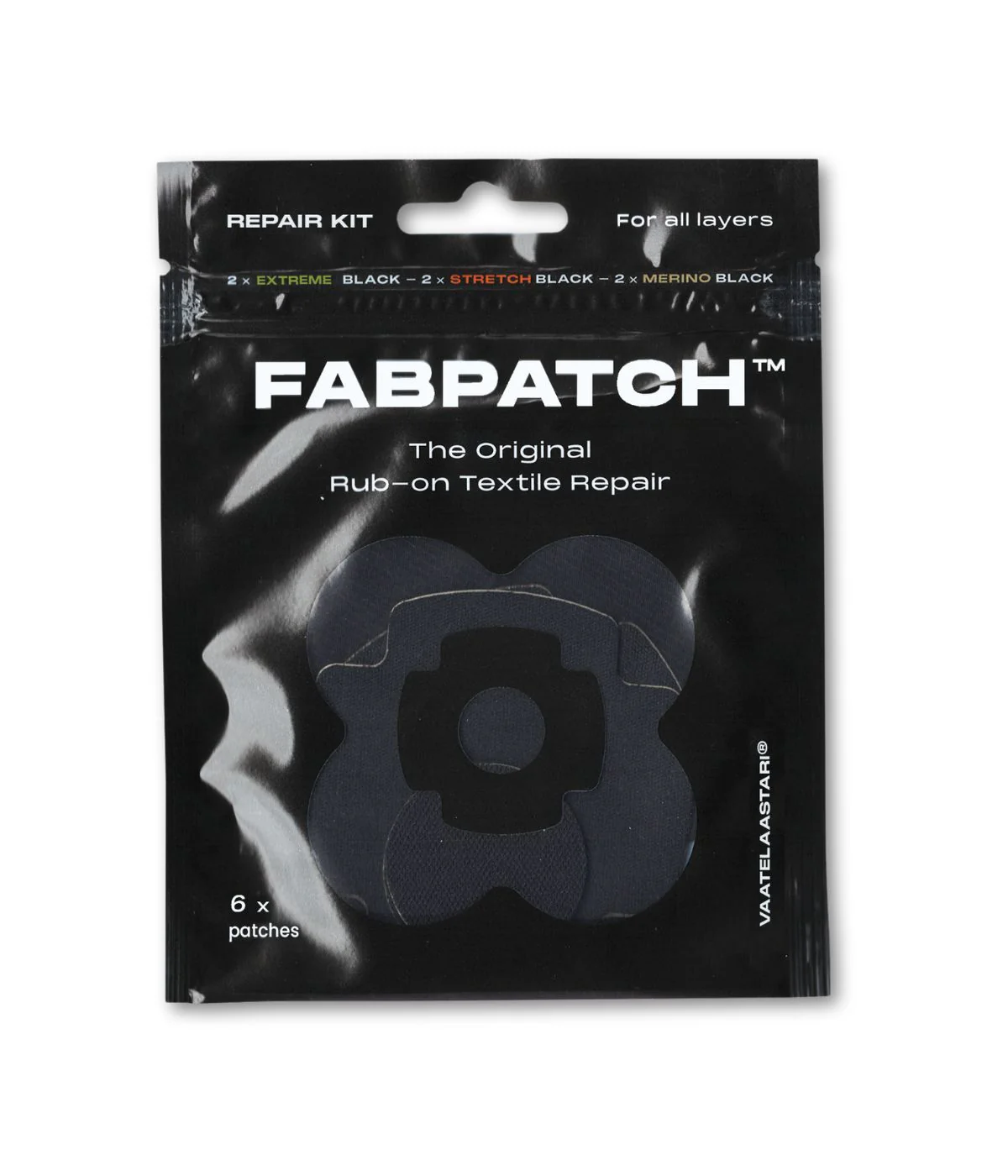 FabPatch REPAIR KIT Black trio