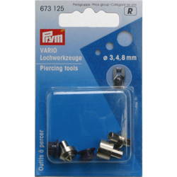 Vario Piercing Tool Heads for 3, 4 and 8 mm Holes