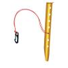 Hilleberg Snow Peg, tent peg for snow, 6pcs.with cords and hooks