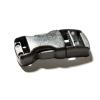Buckle for 15 to 16mm webbing, curved