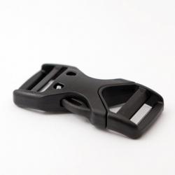 Dual Adjust Buckle for 20 mm webbing, Lightweight